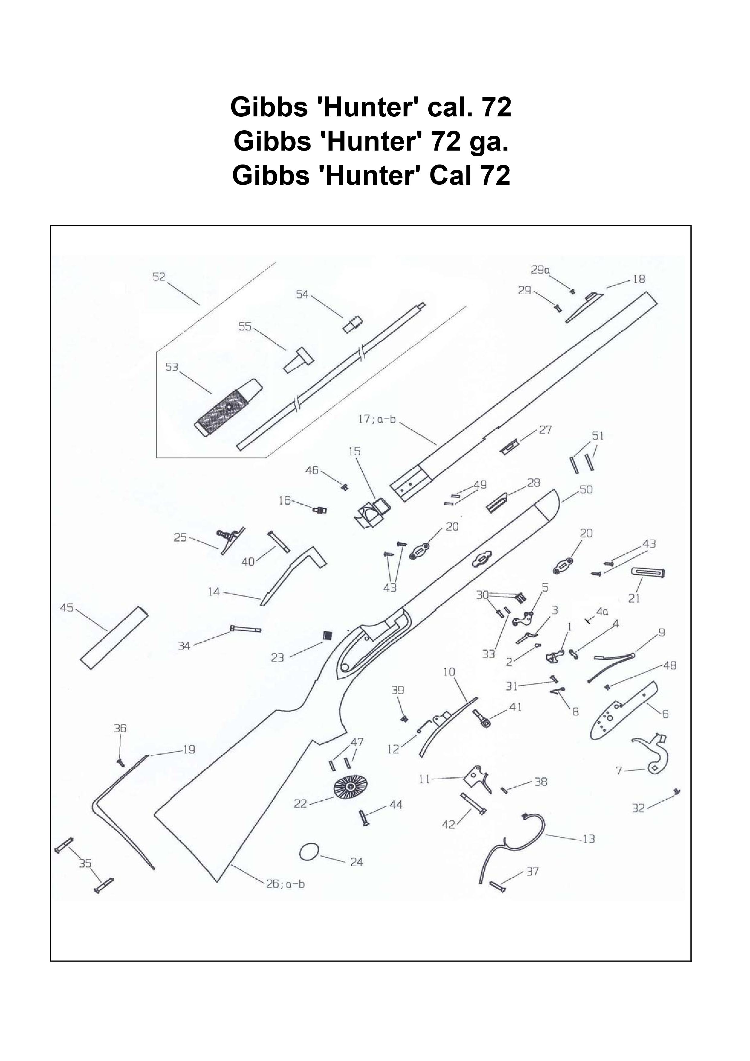 S207 - Gibbs 'Hunter' 72 ga.